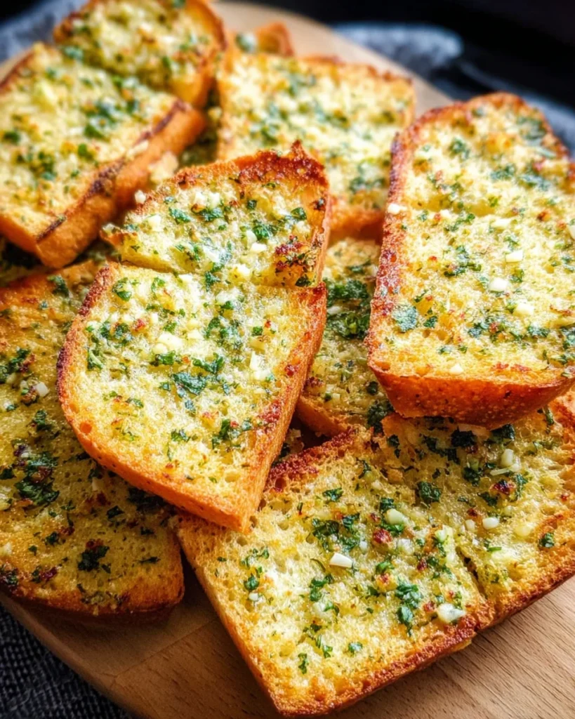 10-Minute Air Fryer Garlic Bread