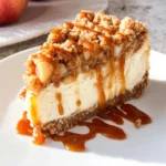 Apple Crisp Cheesecake