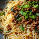 Asian Ground Beef Noodles