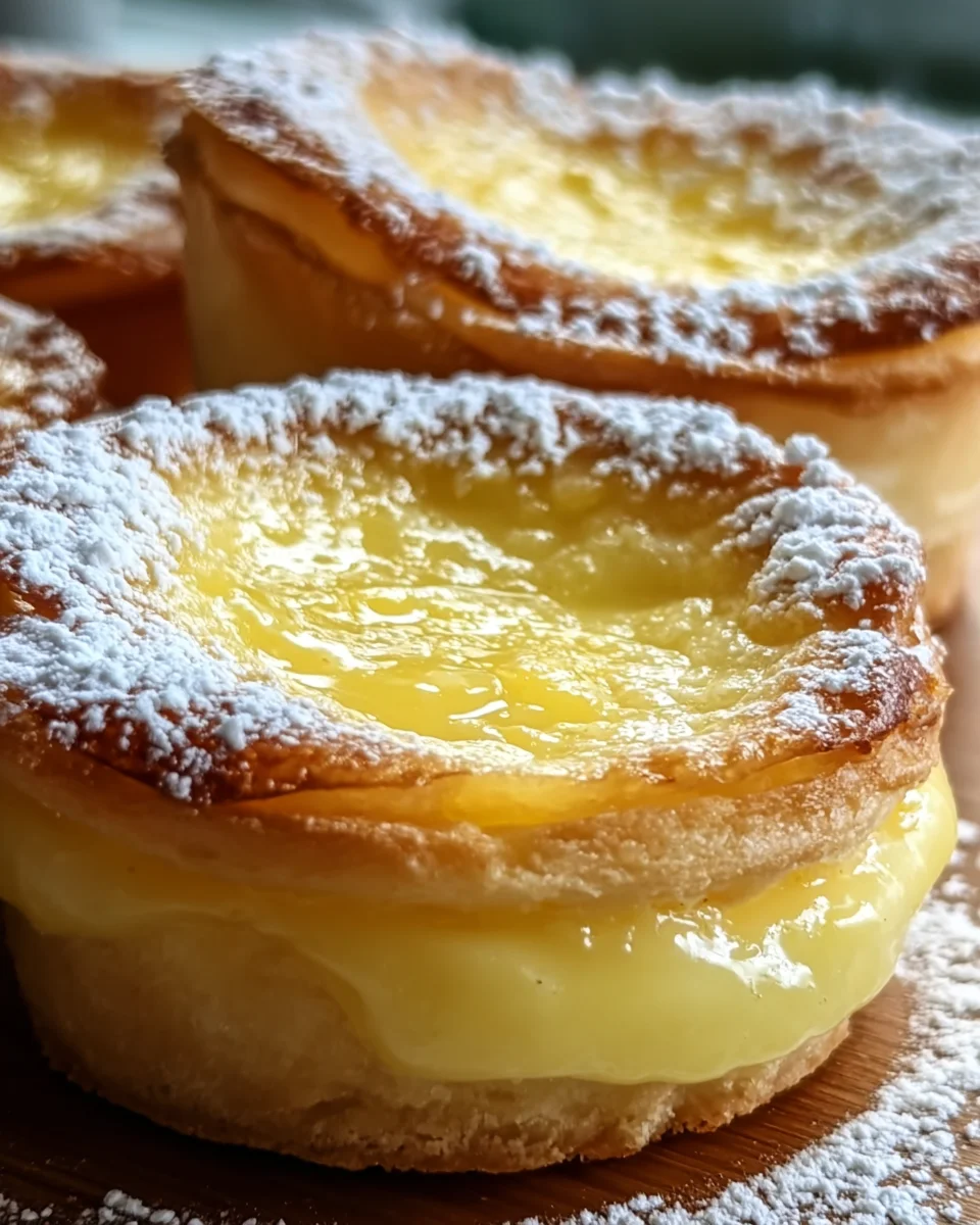 Baby Lemon Impossible Pies