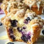 Blueberry Cream Cheese Muffins