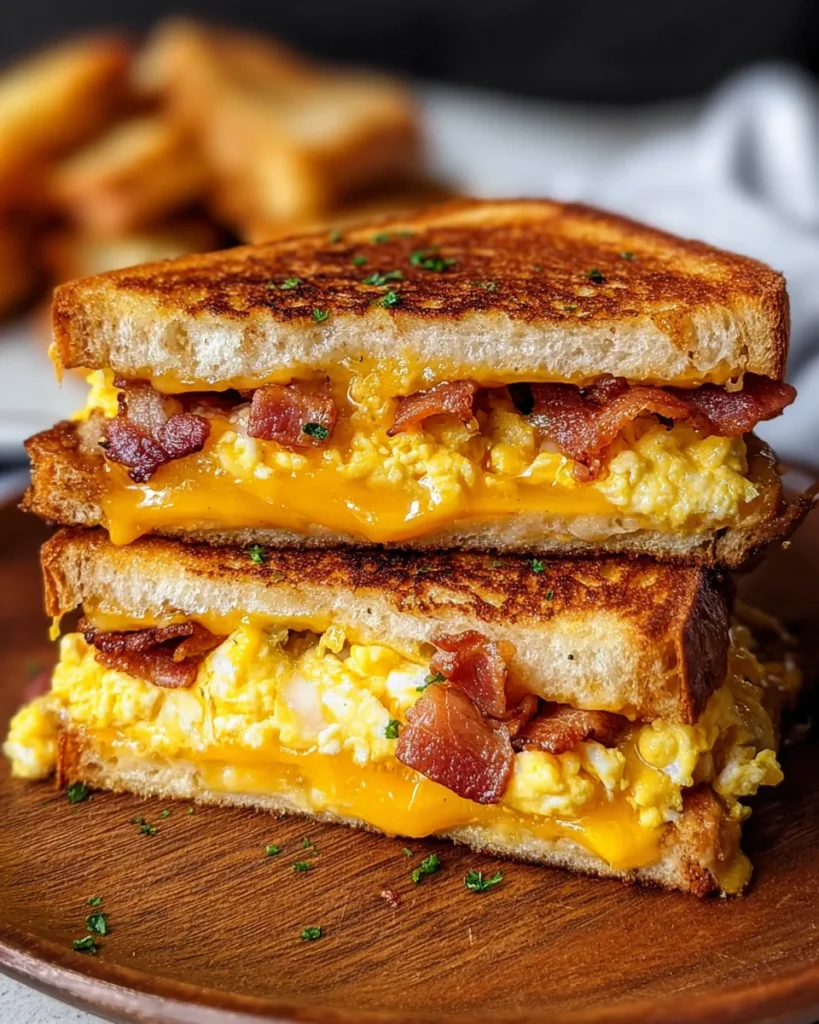 Breakfast Grilled Cheese
