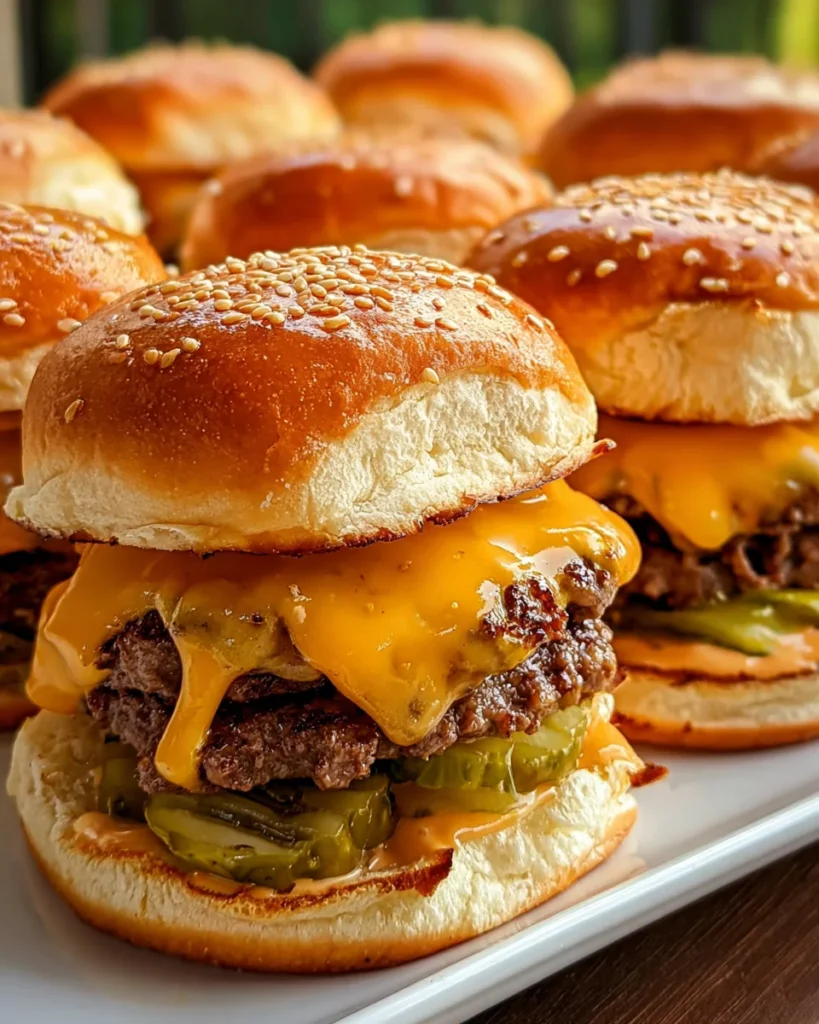 Cheeseburger Sliders
