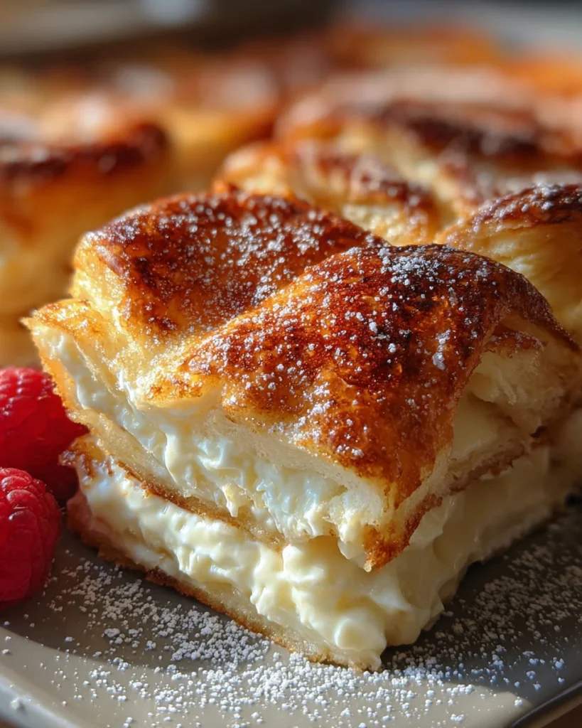 Cheesecake Crescent Rolls Casserole