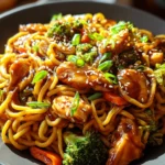 Chicken Teriyaki Noodles