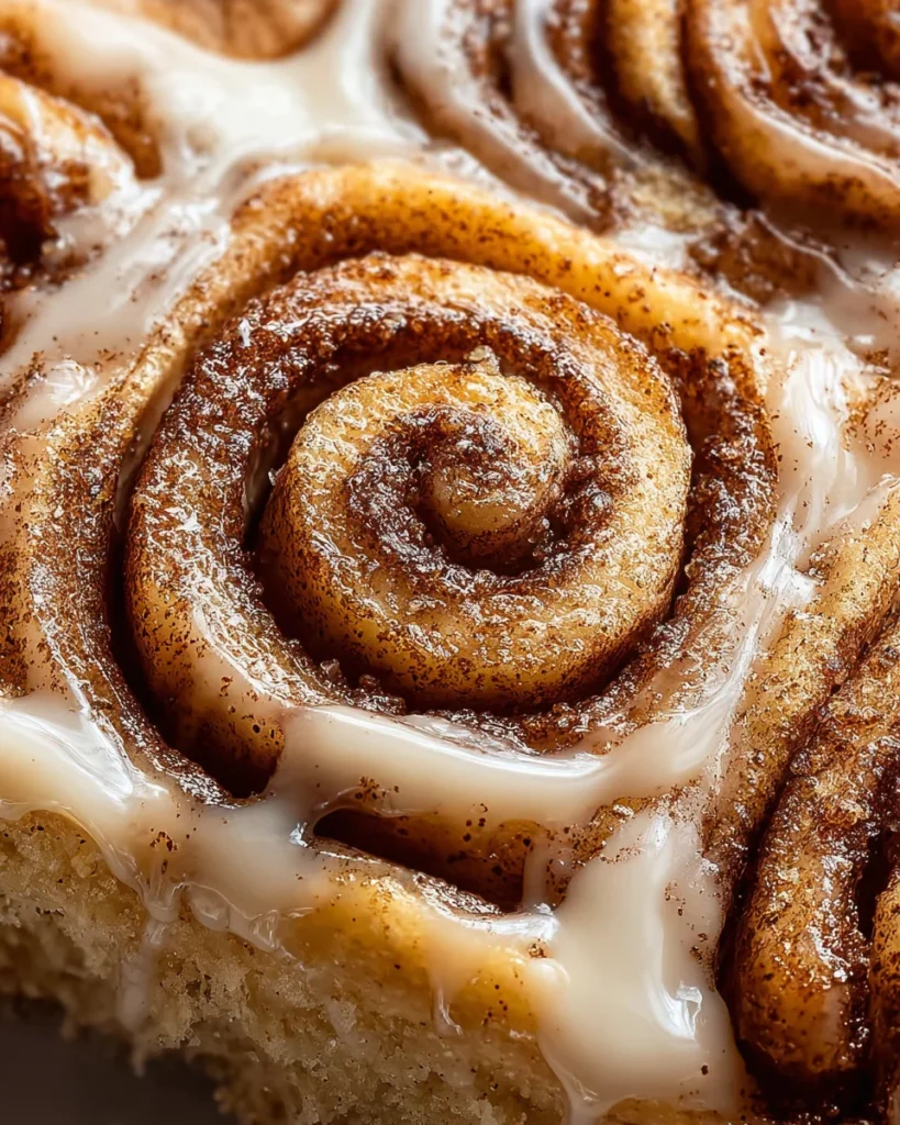 Cinnamon Roll Cake Delight