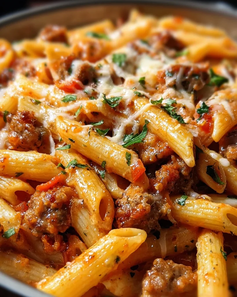 Creamy Italian Sausage Pasta Recipe