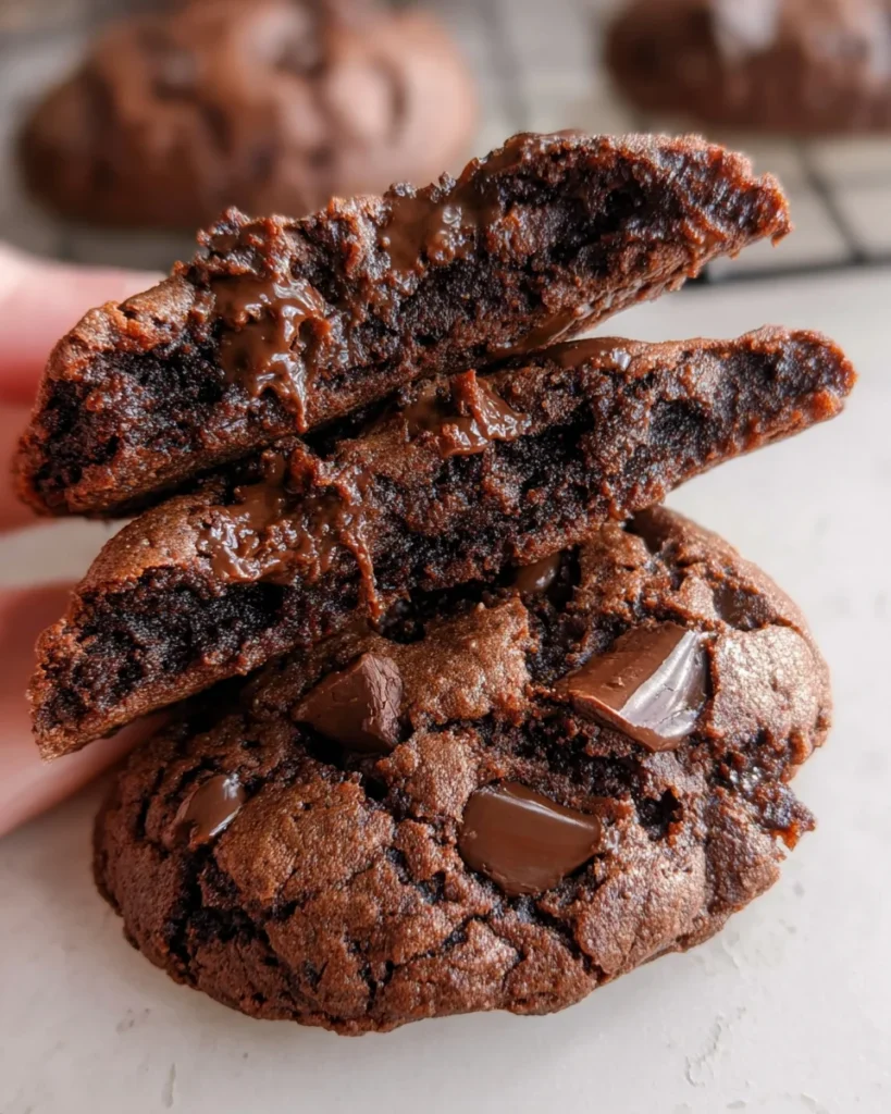 Crumbl Dark Dream cookies