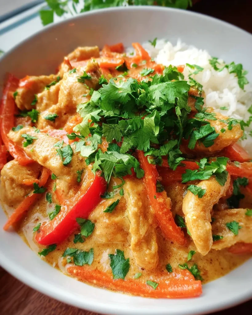 Easy Thai Red Curry Chicken {One Pot, 30-Minute Meal}