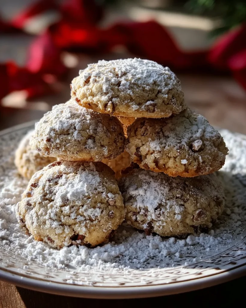 Melt-In-Your-Mouth Pecan Cookies
