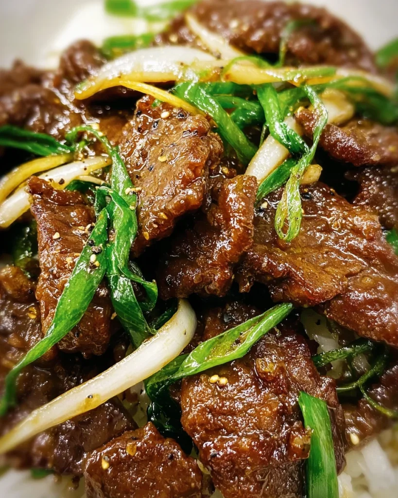 Mongolian Beef