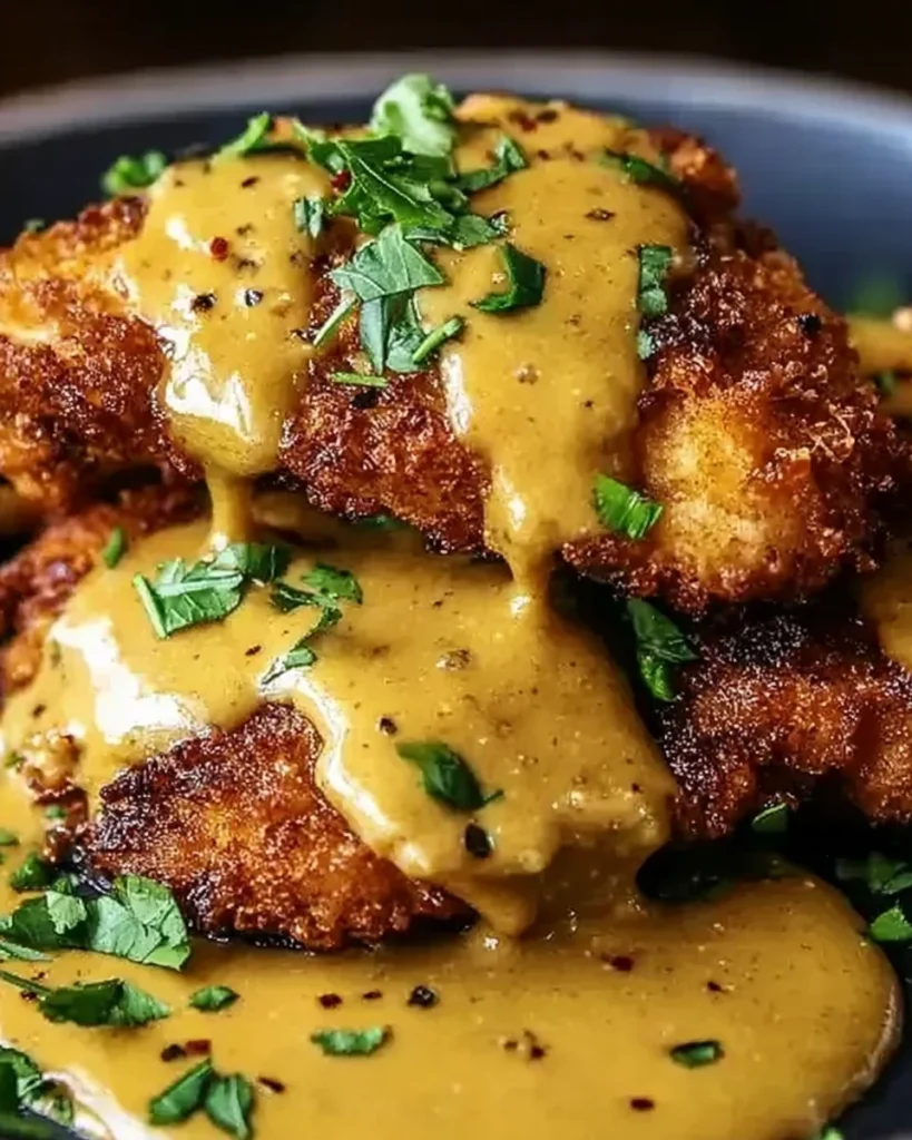 Pretzel Chicken with Mustard-Cheddar Sauce: An Amazing Ultimate Recipe