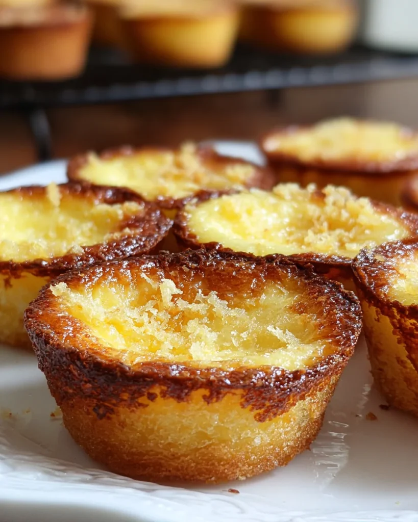 Queijadas (Portuguese Custard Cupcakes)