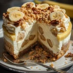 🍌 Banana Pudding Crunch Cheesecake