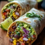 10-Minute Vegan Burrito Wraps