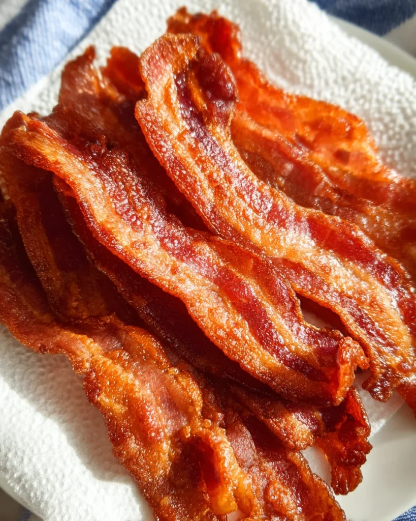 Air Fryer Bacon (Easy & Crispy)