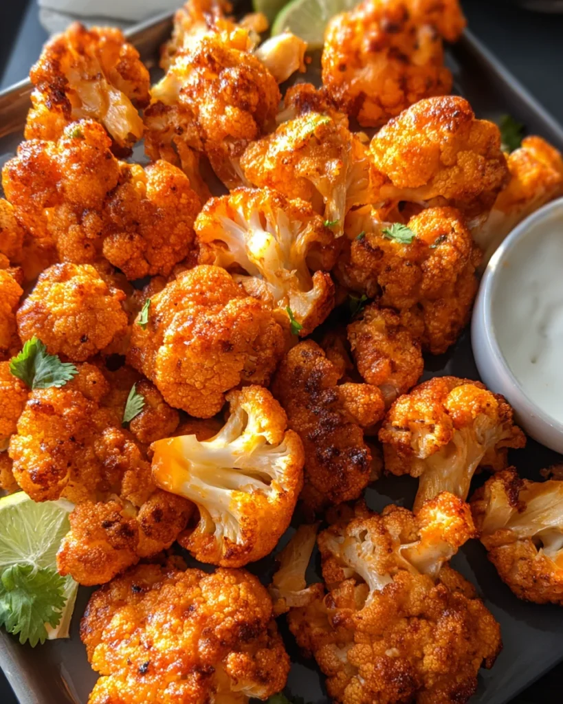 Air Fryer Buffalo Cauliflower Recipe