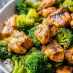 Air Fryer Chicken and Broccoli