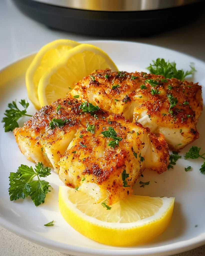 Air Fryer Cod