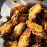 Air Fryer Garlic and Parmesan Wings