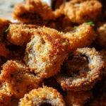 Air Fryer Ranch Mushrooms