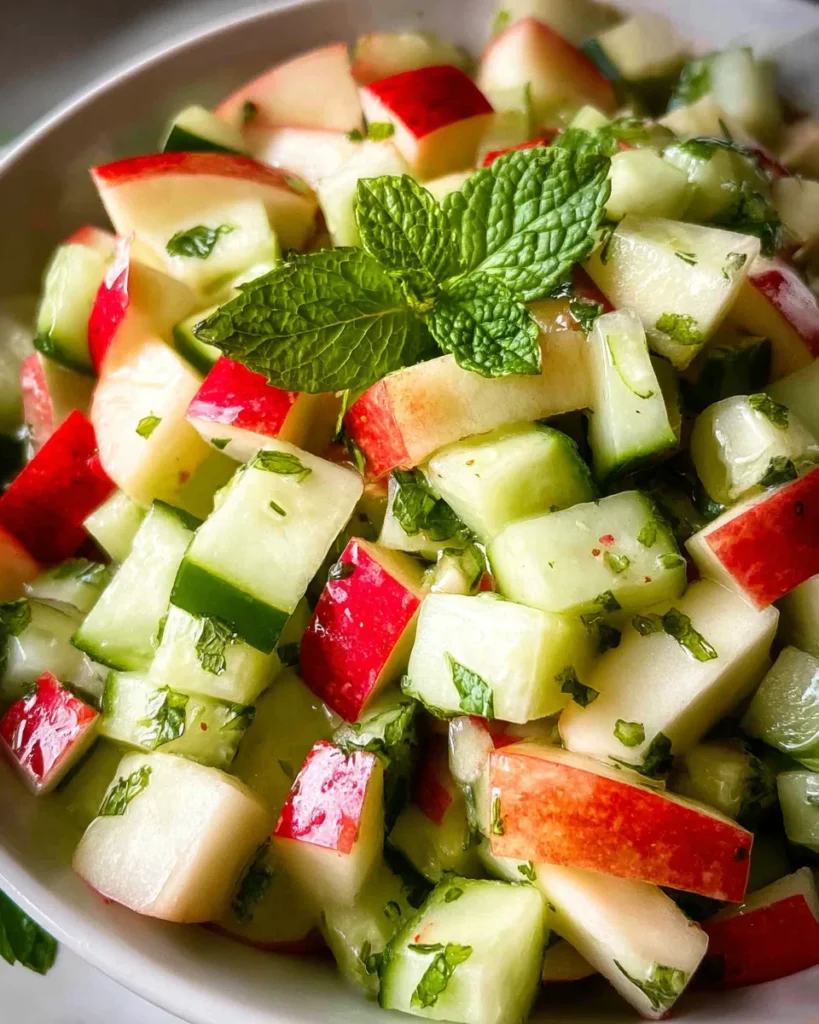 Apple and Cucumber Salad