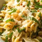 Basil Lemon Pasta Salad