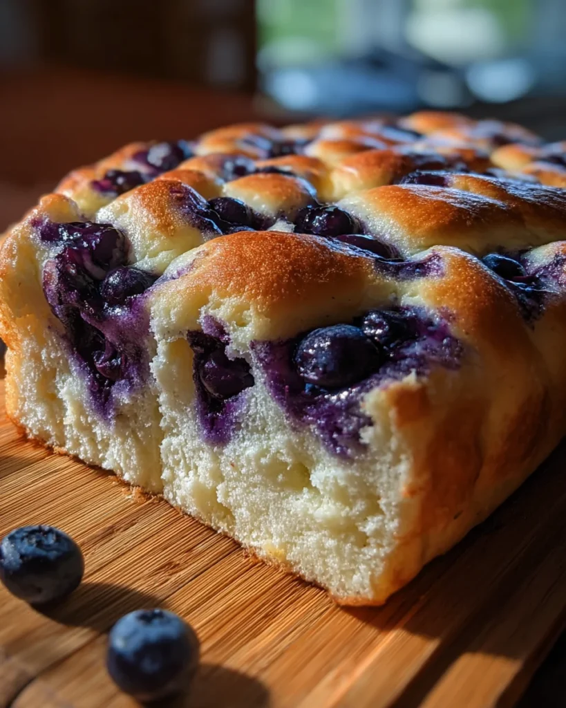 Blueberry Fluffy Cottage Cheese Cloud Bread Recipe