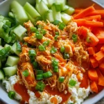 Buffalo Chicken Cottage Cheese Bowl Recipe