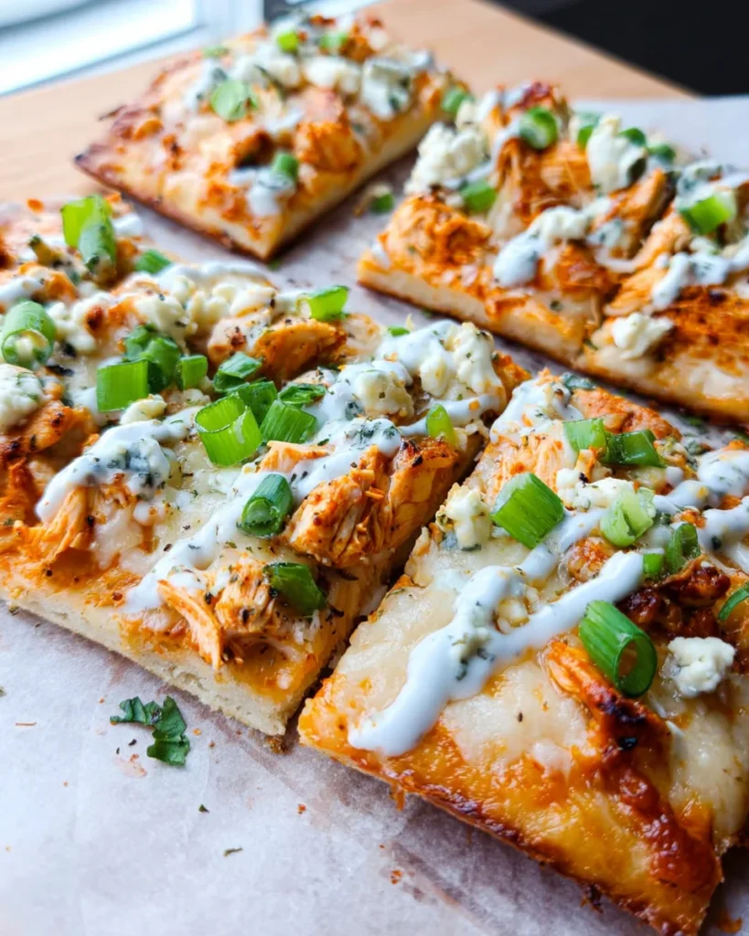 Buffalo Chicken Flatbread