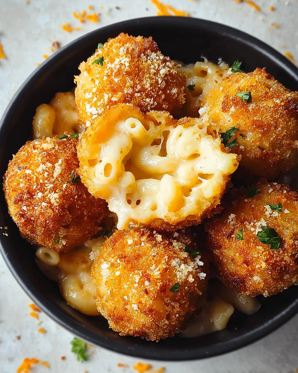 Cheesecake Factory Air Fryer Fried Macaroni and Cheese Balls