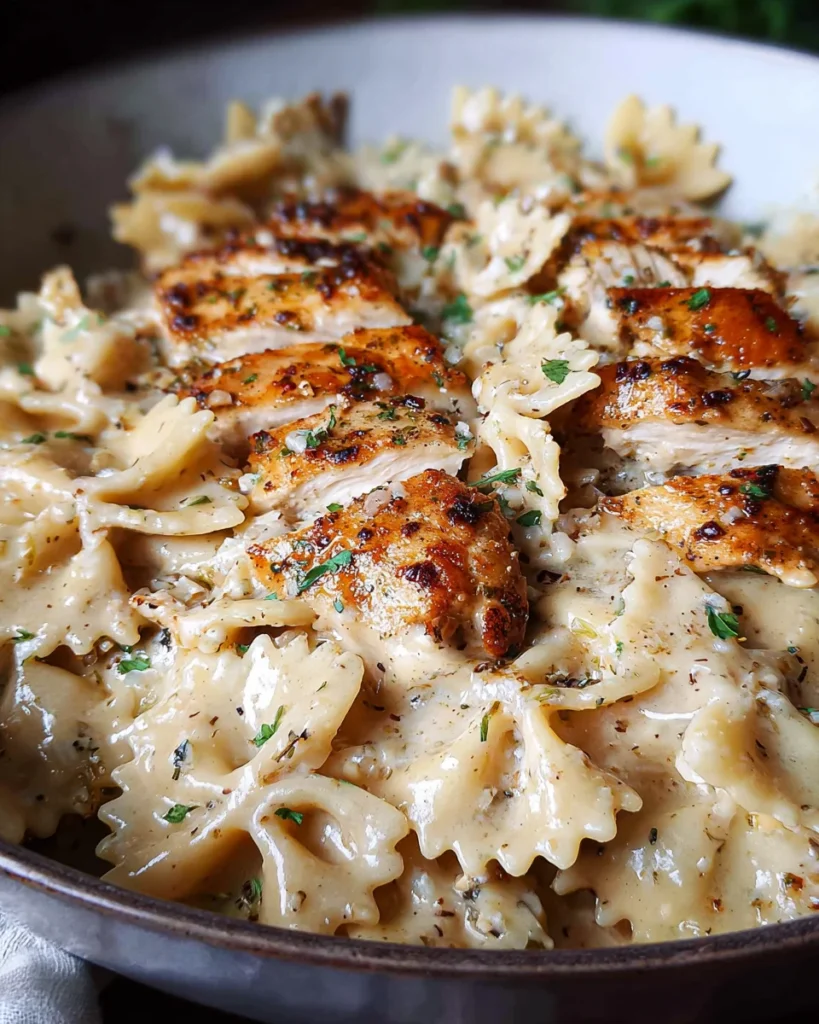 Chicken Garlic Parmesan Pasta