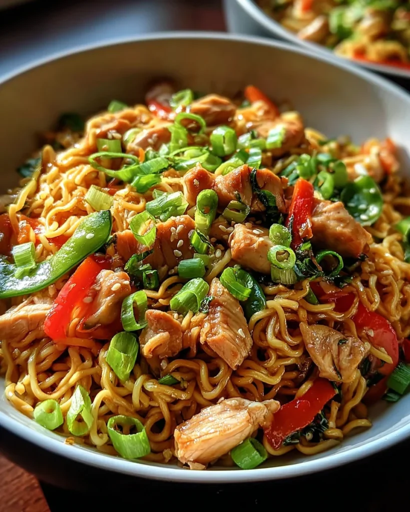 Chicken Ramen Stir Fry