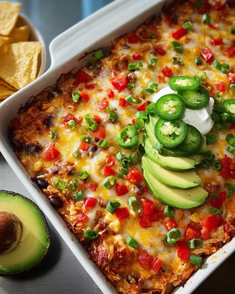 Chicken Taco Casserole Recipe