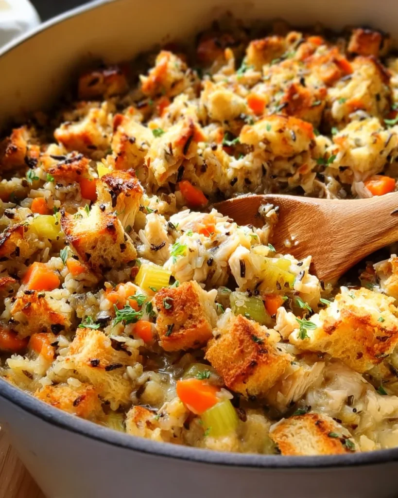 Chicken Wild Rice Casserole Recipe