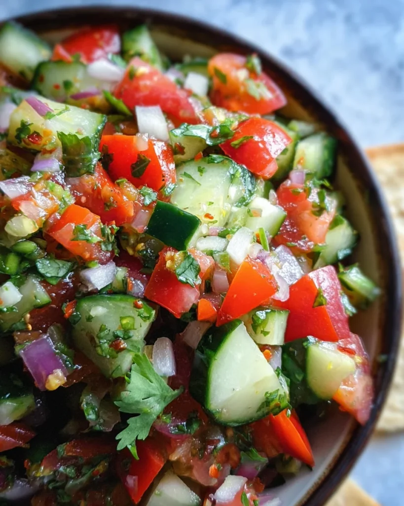 Chunky Cucumber Salsa