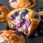 Cottage Cheese Blueberry Muffins