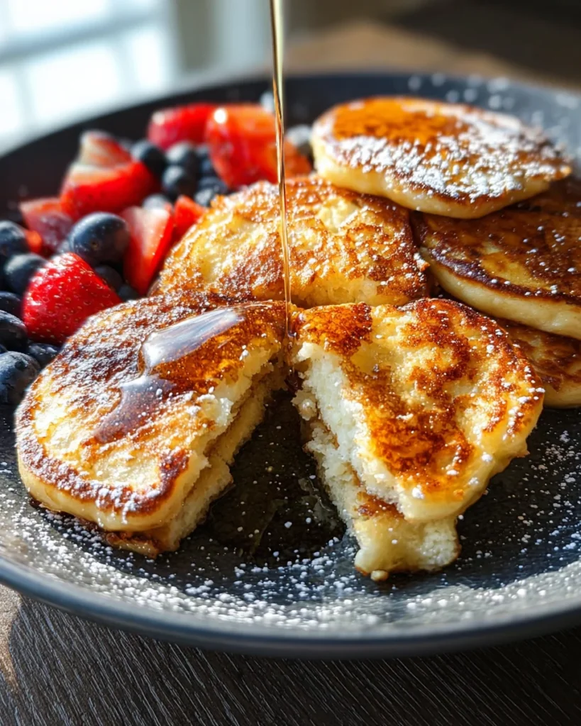 Cottage Cheese Pancakes