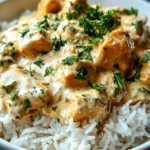 Creamy Smothered Chicken and Rice
