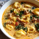 Creamy Tortellini Soup