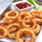 Crispy Air Fried Onion Rings