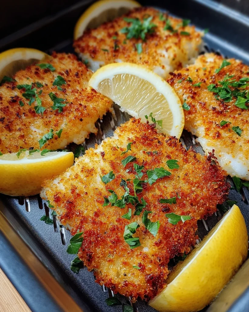 Crispy Air Fryer Cod Fish