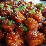 Crispy Chinese Honey Garlic Chicken