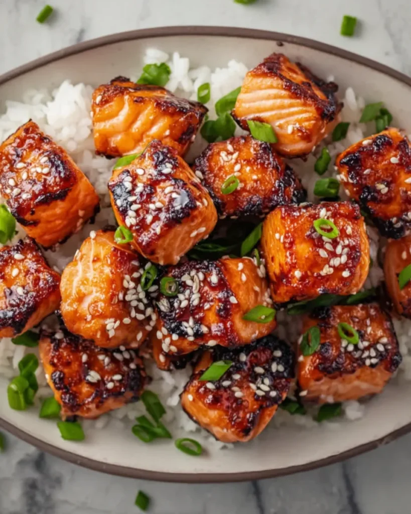 Crispy Honey Garlic Salmon Bites: A Flavor-Packed Delight for Any Occasion