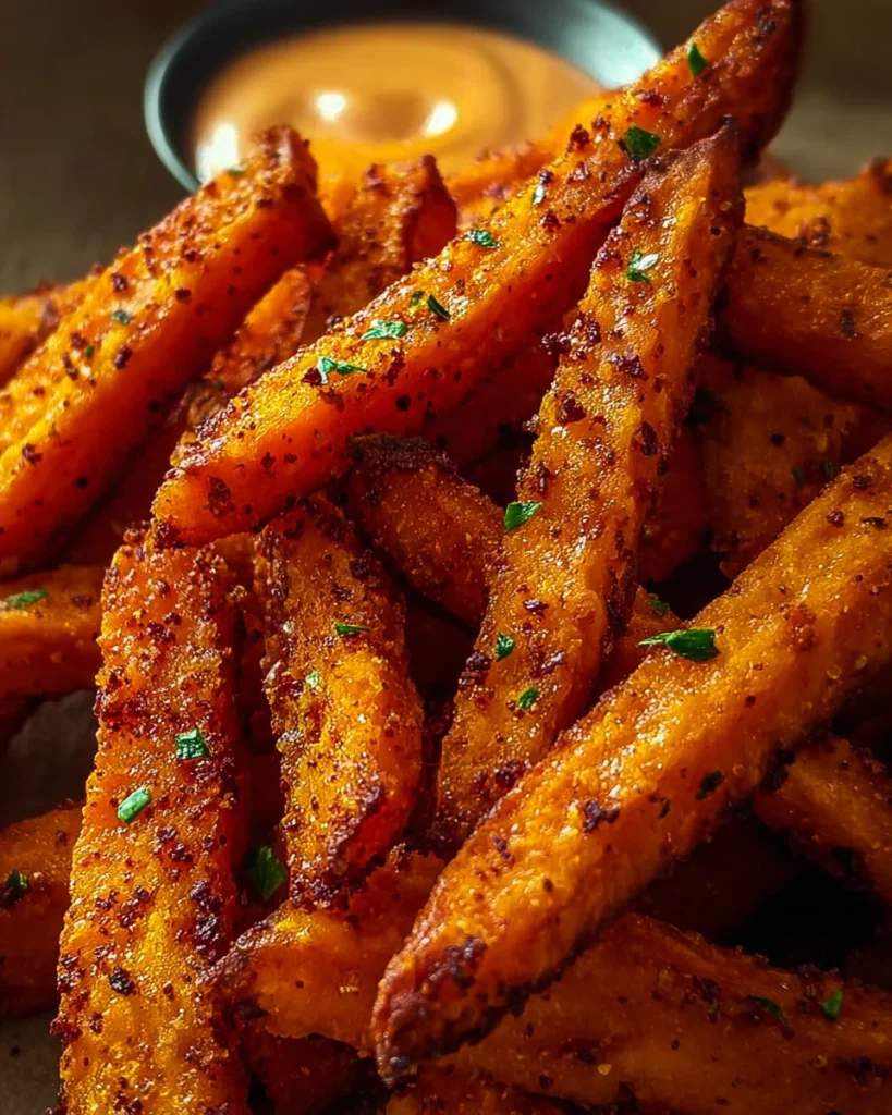 Crispy Oven Baked Sweet Potato Fries