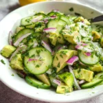 Cucumber-Avocado Salad