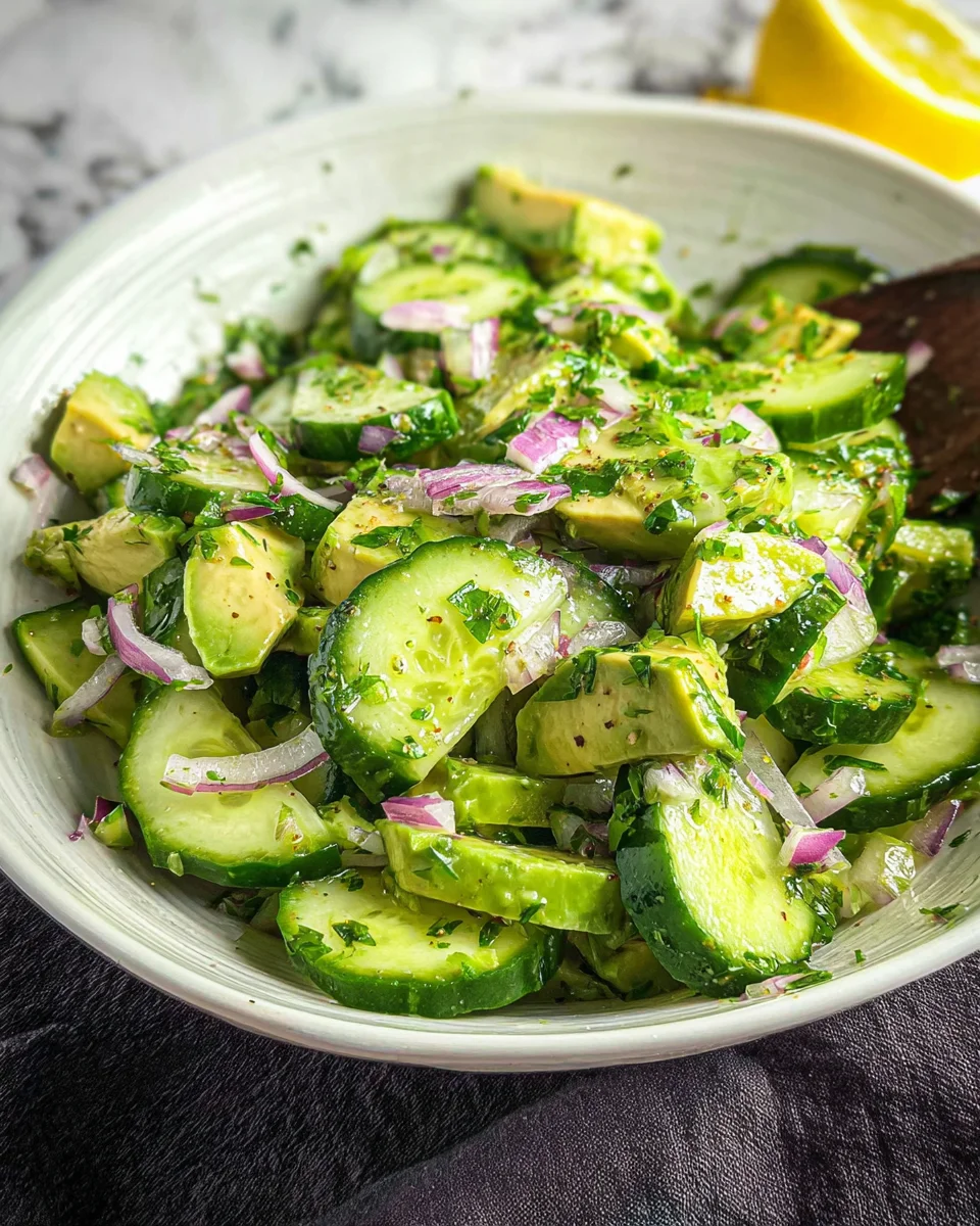 Cucumber-Avocado