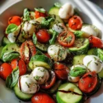 Cucumber Caprese Salad: A Crisp, Refreshing Summer Classic