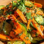 Cucumber Carrot Salad