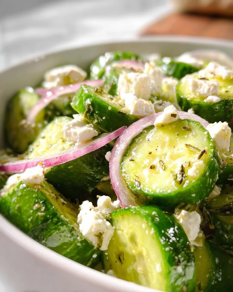 Cucumber Feta Salad
